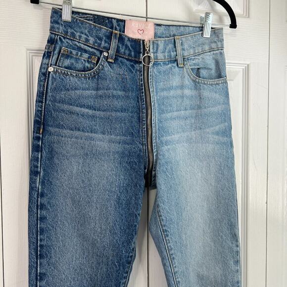 REVICE Yin Yang Crops Jeans in Tokyo Wash 25 - Picture 4 of 10